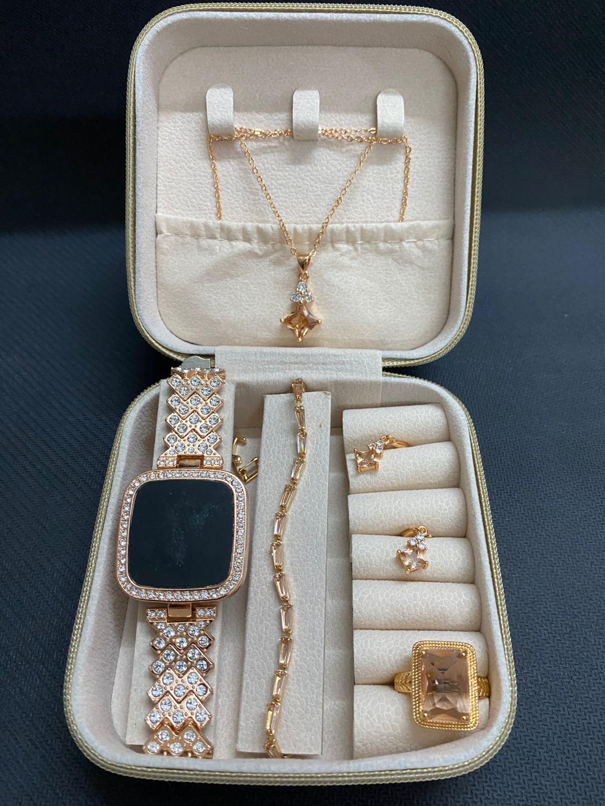 Champagne Jewelry Set